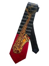 Steven Harris Mens Alto Saxophone Sax with New Orleans Jazz Music Notes and - £15.87 GBP