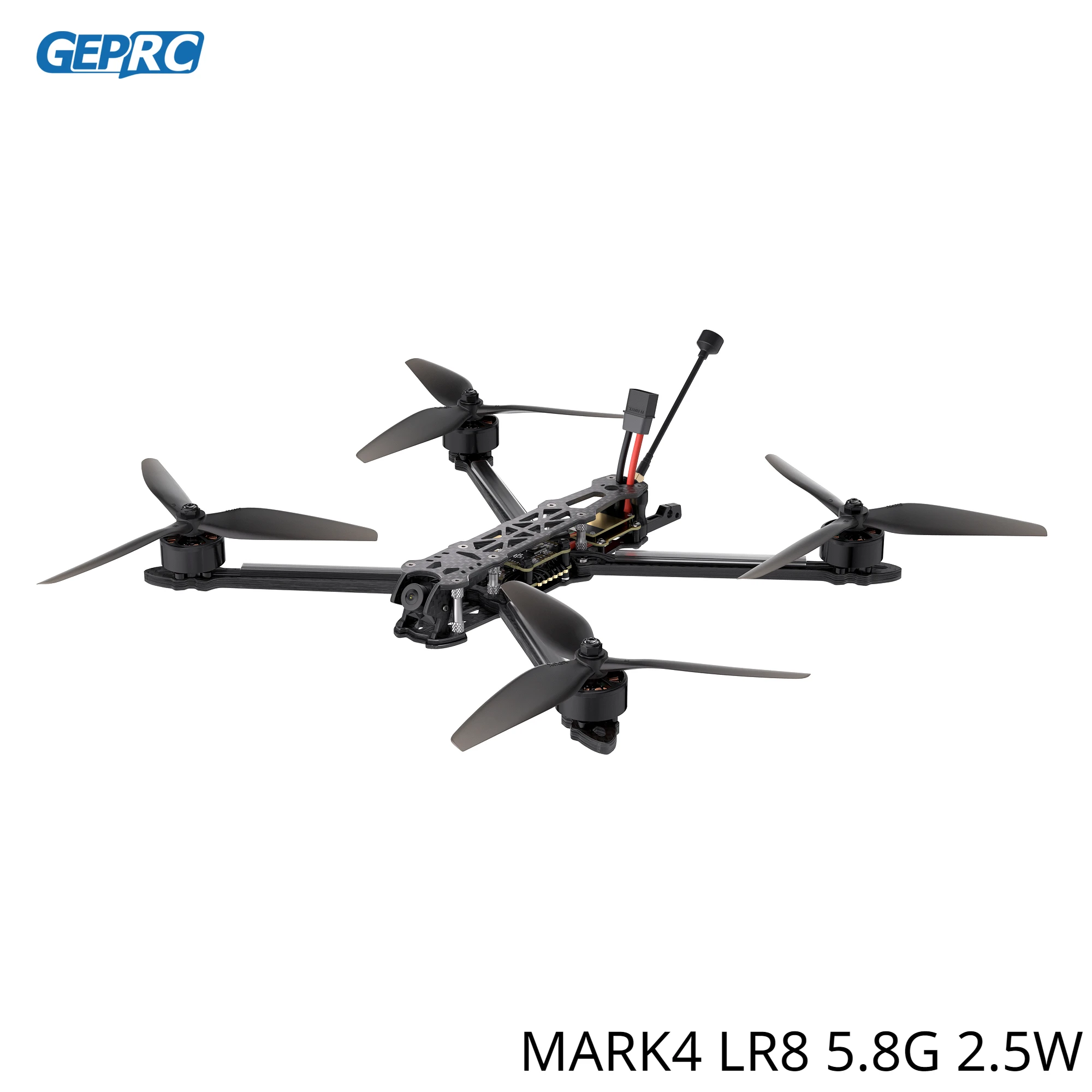 GEPRC MARK4 LR8 5.8G 2.5W FPV EM2810 KV1280 8inch GEP-BLS60A-4IN1 ESC F4... - £326.13 GBP+