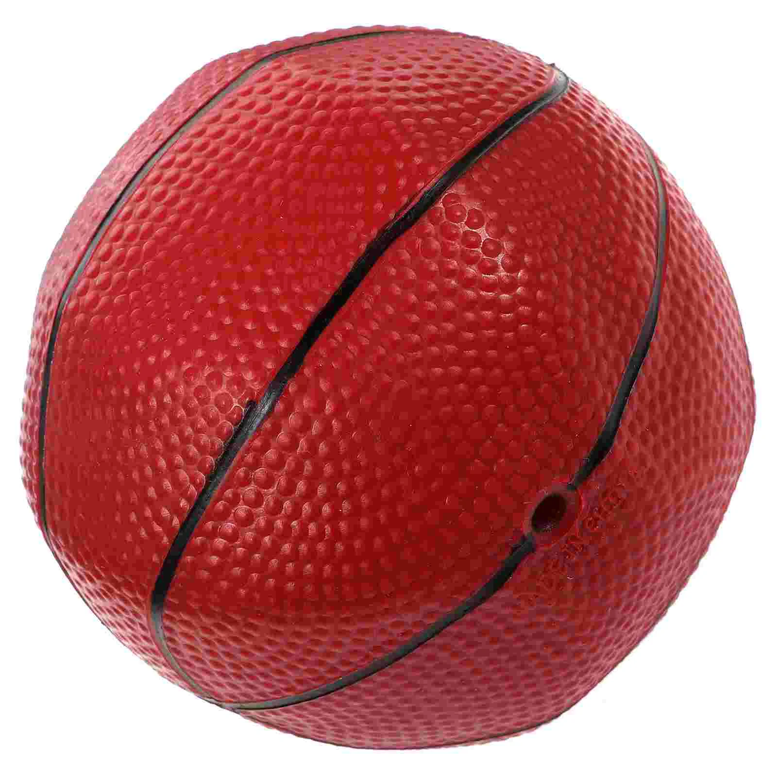 13cm Mini Inflatable Bouncy Basketball Indoor Outdoor Sports Ball Jumping Stress - £10.28 GBP