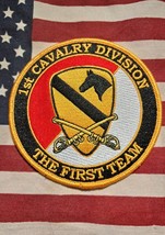 Us Army 1ST Cavalry Division Pocket Patch 4&quot; - £6.29 GBP