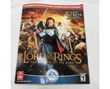 The Lord Of The Rings The Return Of The King Primas Official Strategy Gu... - $15.43