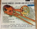 TOMMY DORSEY&#39;S GREATEST BAND Volume 2 LP VINYL ALBUM - $4.49