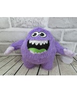 Comfy the Comfort Monster soft plush purple monster toy green embroidere... - £6.55 GBP