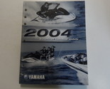 2004 Yamaha Moto D&#39;Acqua Tecnica Update Manuale Fabbrica OEM Libro 04 - $18.74