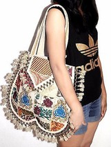 Women Shoulder Bag Tribal Patchwork Gypsy Hippie Bag Boho Tote Handbags GB50 - £19.69 GBP