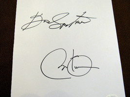 Barack Obama Bruce Springsteen 44TH Hof Signed Auto Renegades Page Jsa Letter - £1,005.21 GBP