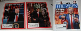 Magazines--3 with Donald Trump covers..Jan 2017 + July 2019 - £11.91 GBP
