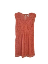 PINKY Size XL Lace Mid Thigh Dress Spring Summer Sleeveless EUC - $14.84