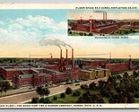 Main Plant Goodyear Tire and Rubber Company Akron Ohio OH 1921 WB Postca... - $6.88