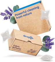 Dropps Fabric Softener | Lavender Eucalyptus, 32 Pods | for Softness &amp; Long-Last - £16.53 GBP