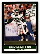 1990 Score #21 Erik McMillan    New York Jets Football Cards NM-MT ID:62200 - £1.56 GBP