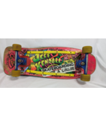 OG Vintage 80&#39;s Jeff Kendall Santa Cruz Graffiti Skateboard Pink Origina... - £700.84 GBP