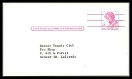 US Postal Card - Denver Tennis Club, Denver, Colorado U3 - £2.35 GBP