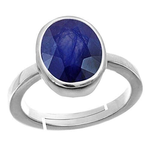 Primary image for Certified Unheated Untreatet 8.25 Ratti 7.6 Carat A+ Quality Natural Blue Sapphi