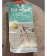 Dino T-rex Hooded Plush Blanket With Pockets. 40x50 New. Pillowfort - $16.99