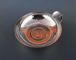 Antique Ashtray VICTORIA with a 1916 One Penny King George V Coin - £11.98 GBP