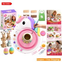 Unicorn Mini Pottery Craft Wheel for Kids 6-12 – Perfect Arts &amp; Crafts Gift - $79.15