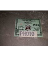 Rare CAESARS PALACE GRAND PRIX DATSUN Oct 14-17, 1981 Grandstand Ticket - £38.21 GBP