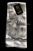 Cynthia Rowley Halloween Bride &amp; Groom Skeleton Dish Kitchen Towels Set ... - $29.28