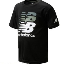 New Balance Little Kid Boys T-Shirt,1-Piece Color Black Size 7 - $29.70