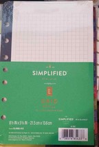 Simplified System by Emily Ley for AT-A-GLANCE Grid Notes Refill, Desk Size - £10.24 GBP