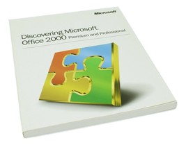 Discovering Microsoft Office 2000 Premium and Professional Software User... - £4.65 GBP