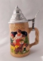 Collectible Stein - Family Picture with Dogs - £11.77 GBP