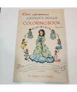 Kims antique dolls coloring book-Large portraits-6 dolls - £19.46 GBP