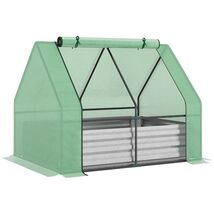 Raised Garden Bed with Greenhouse Cover - 50"x37.5" - $104.99
