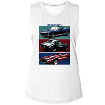 Shelby Cobra Car Colorblocks Women&#39;s Tank Vintage Carroll Supersnake GT500 - $27.50+