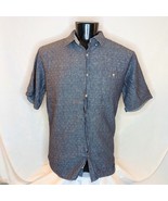 Men&#39;s Shirt Original Weatherproof Button Up Shirt Blue XL - £7.47 GBP