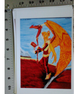 Angel fo Fire 16 x20 Signed Gicle print acryllic original... - $341.35 CAD