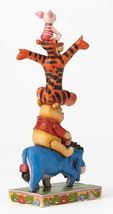 Jim Shore Winnie The Pooh Figurine With Eeyore Tigger & Piglet Disney Stacked  image 4