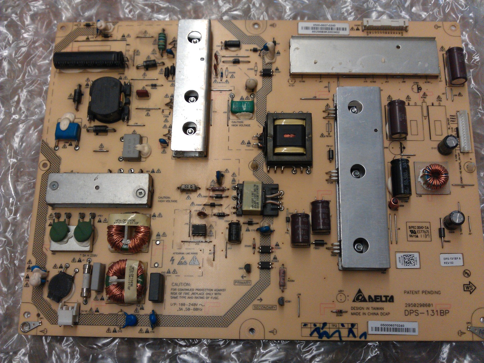 * COV31149501 0500-0607-0240 Power Supply Board From LG 42LV4400-UA CUSYLH LCD T - $37.95