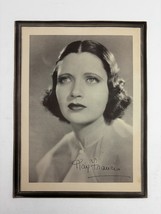 Kay Francis vintage 1934 Lux Toilet Soap 9x12 Promotional Printed Photo - $9.99