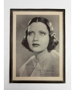 Kay Francis vintage 1934 Lux Toilet Soap 9x12 Promotional Printed Photo - $9.99