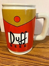 The Simpsons Ceramic Duff Beer Logo Coffee Tea Mug Cup Jumbo 20 Oz Matt Groening - £25.60 GBP