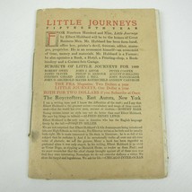 Antique 1909 Little Journeys James Oliver ROYCROFT Arts &amp; Crafts Elbert Hubbard - $29.99