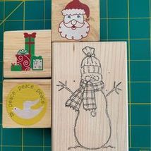 Christmas Rubber Stamp Set #20 - £5.62 GBP