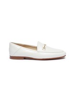 Sam Edelman Girl&#39;s Loraine Mini White Loafers Size 4Y H8800L4100 - £39.86 GBP