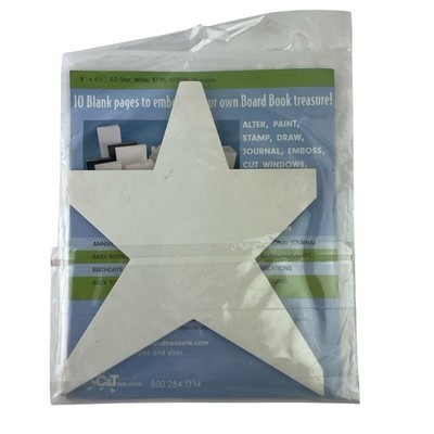 Create Treasure Blank Board Books Lot Square 6x6” And Star 8x6.5” Item image 7