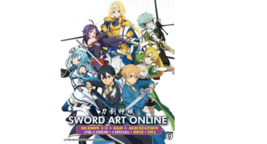 Sword Art Online Season 1-3 &amp; Alicization Complete Anime DVD  - £44.20 GBP