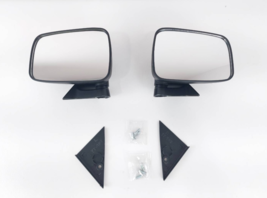 Pair Black Door Mirror Fits For Mazda Pickup B2000 B2200 B2600 Truck1986... - $56.38