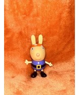 Peppa Pig Richard Rabbit Pirate Rare Mini Figure Jazwares  2.5&quot; - $17.54 CAD