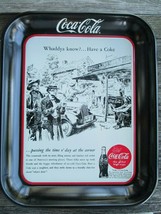 Coca-Cola Whaddya Know Reproduction Newspaper Ad Tray Issued 1993-1998 - $11.88
