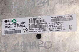 2010-2013 CHEVROLET CAMARO SS ONSTAR BLUETOOTH COMMUNICATION MODULE K2839 image 2