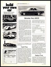 1977 Magazine Spec &amp; Test Sheet with Photo - Mercedes Benz 280CE A6 - $3.79