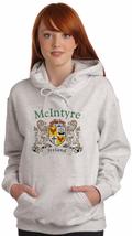 McIntyre Irish Coat of Arms Ash Hooded Sweat shirt - $35.28+