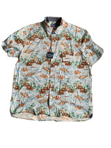 Hawaiian shirt 60s themed by Charleston threads NWT Size L - £21.71 GBP