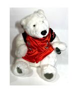 RARE Coca-Cola NASCAR Dale Earnhardt Jr Teddy Bear Plush w/ Racing Jacke... - $23.28